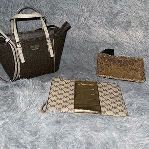 Micheal Kors purse wallet & Guess purse